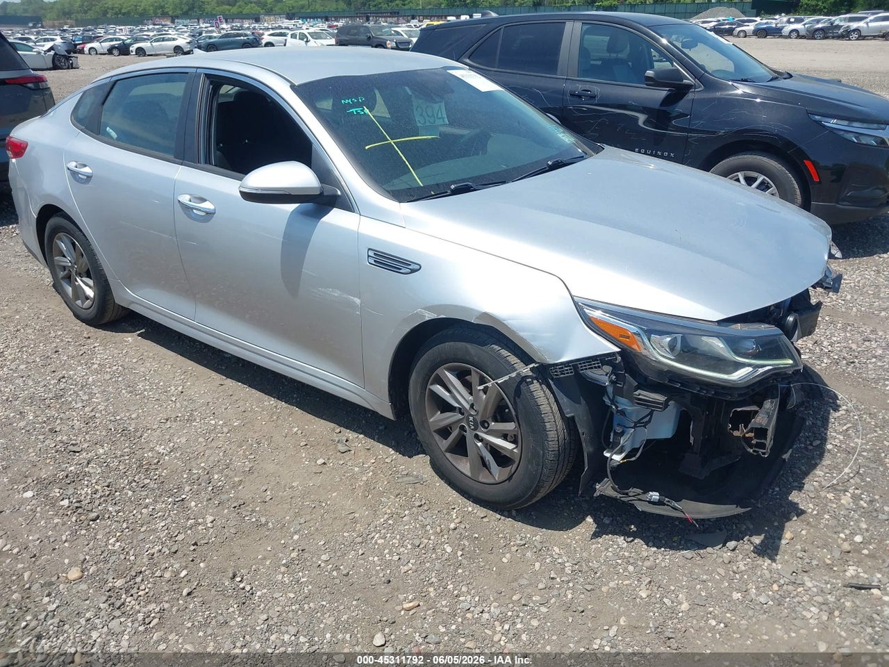 5XXGT4L34KG****** · 2019 KIA OPTIMA LX