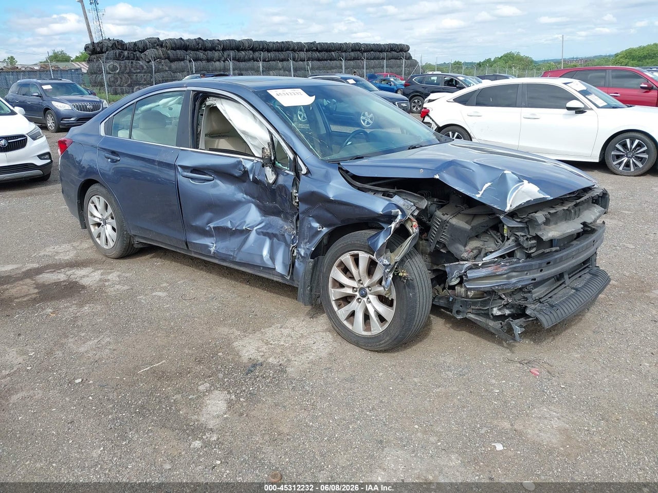 4S3BNAE65F3****** · 2015 SUBARU LEGACY 2.5I PREMIUM