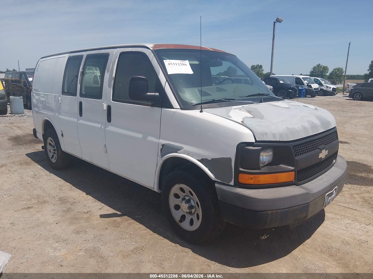 1GCUGADX5A1****** · 2010 CHEVROLET EXPRESS 1500 WORK VAN