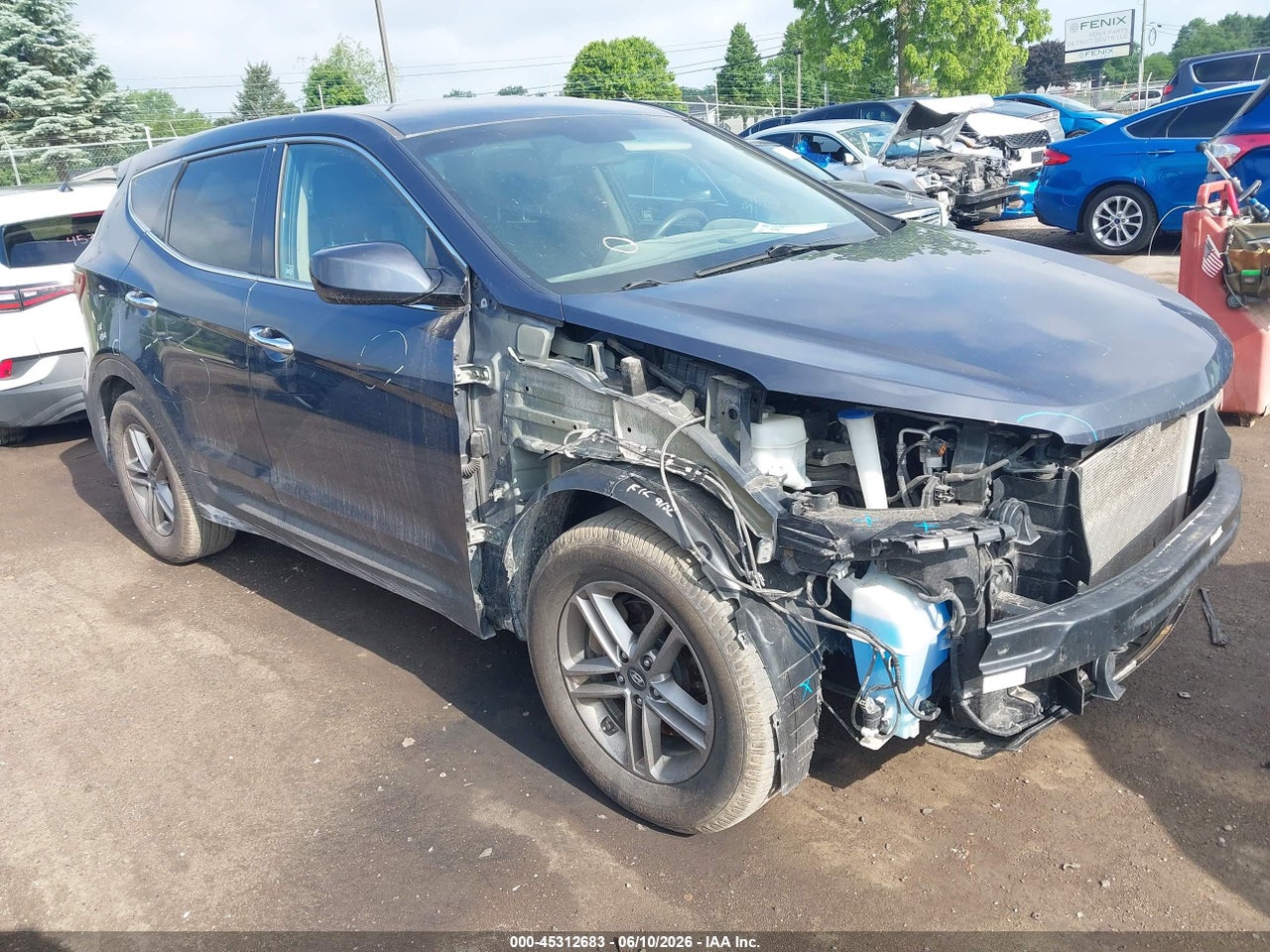 5NMZTDLB2JH****** · 2018 HYUNDAI SANTA FE SPORT 2.4L