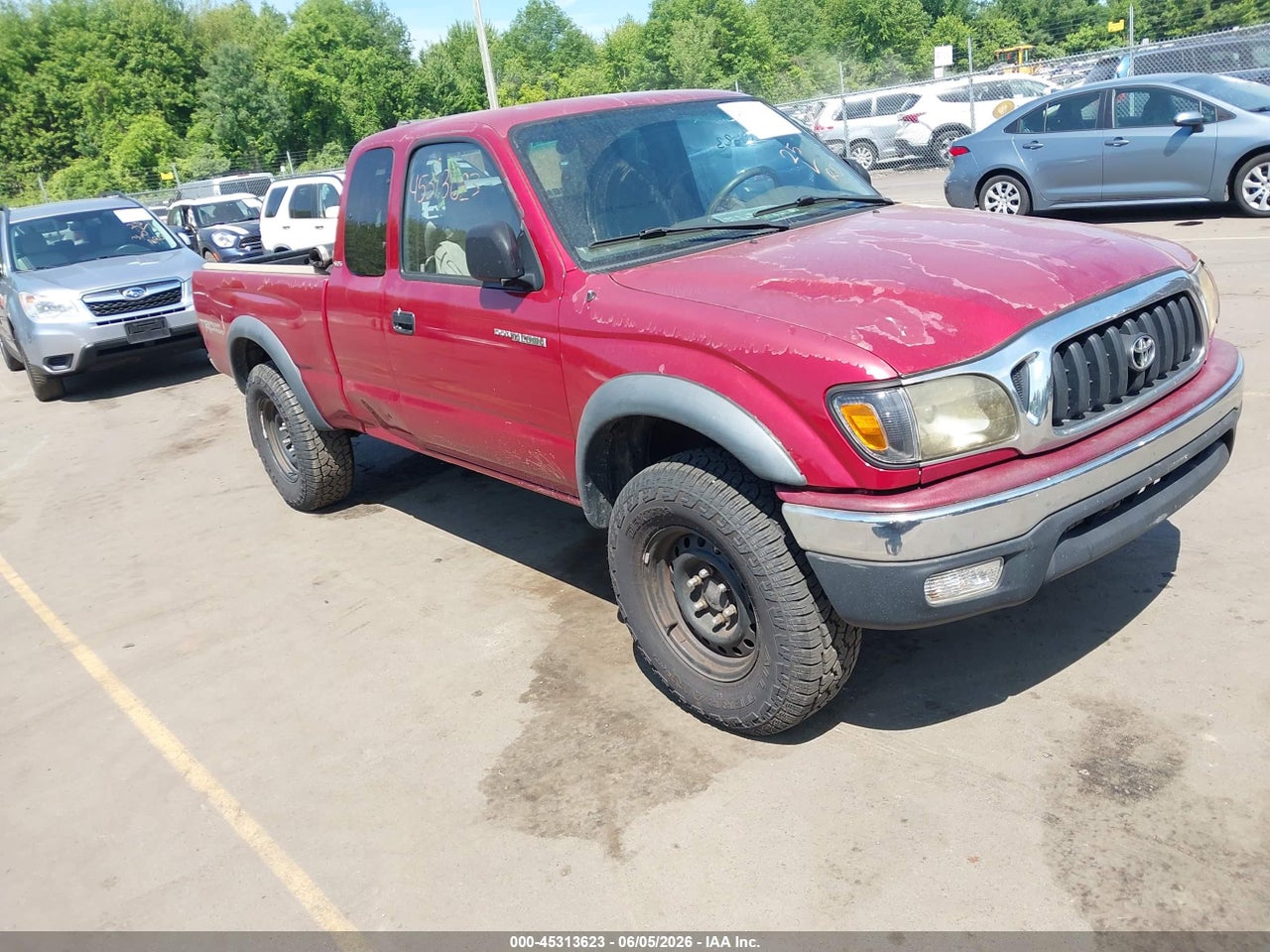 5TEWN72NX1Z****** · 2001 TOYOTA TACOMA BASE V6