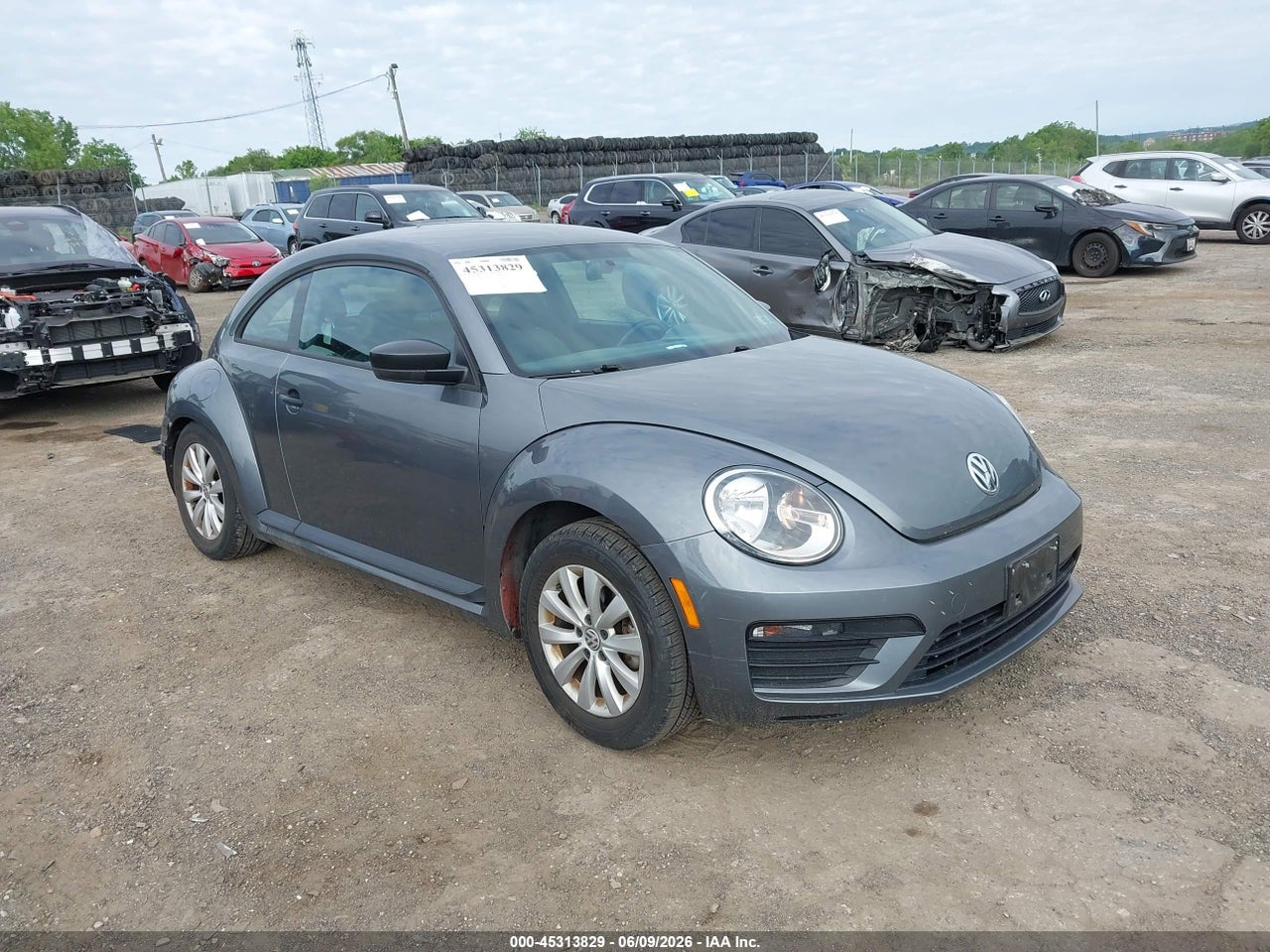 3VWF17AT8HM****** · 2017 VOLKSWAGEN BEETLE #PINKBEETLE/1.8T CLASSIC/1.8T S