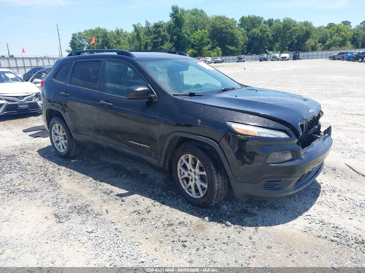 1C4PJLAB7HW****** · 2017 JEEP CHEROKEE SPORT FWD
