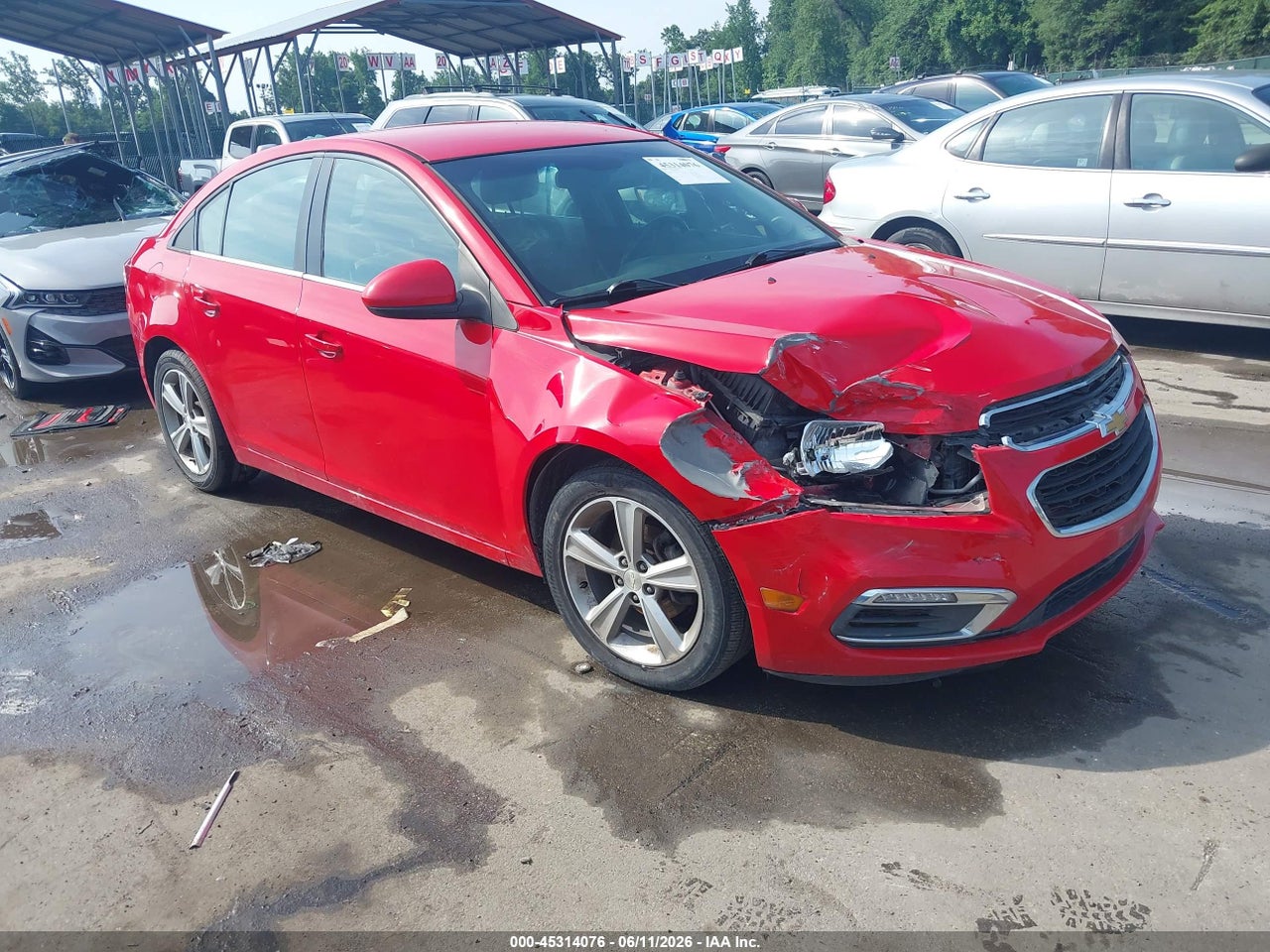 1G1PE5SB9F7****** · 2015 CHEVROLET CRUZE 2LT AUTO