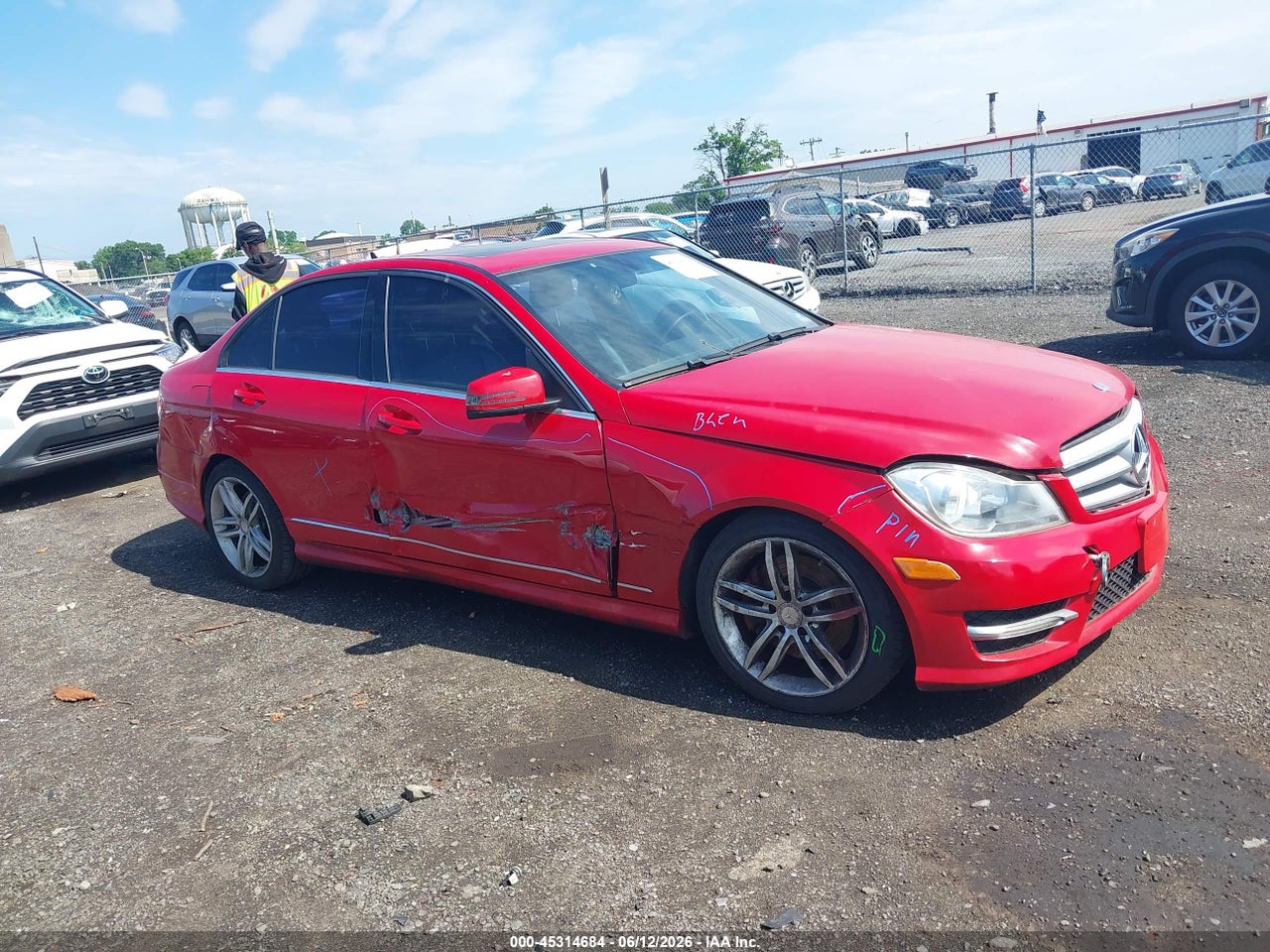 WDDGF8ABXER****** · 2014 MERCEDES-BENZ C 300 SPORT 4MATIC