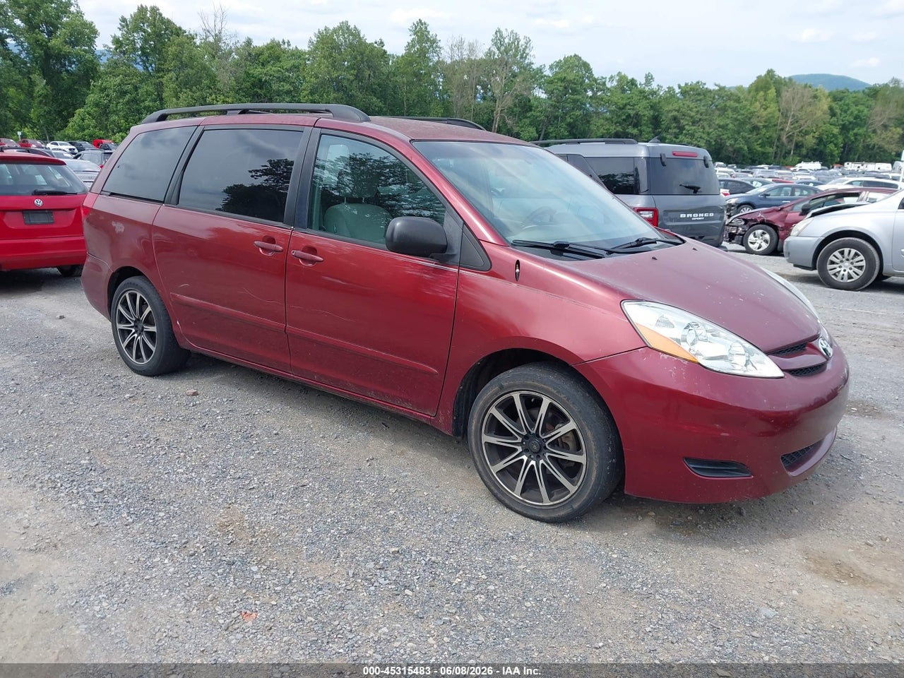 5TDZK23C37S****** · 2007 TOYOTA SIENNA LE