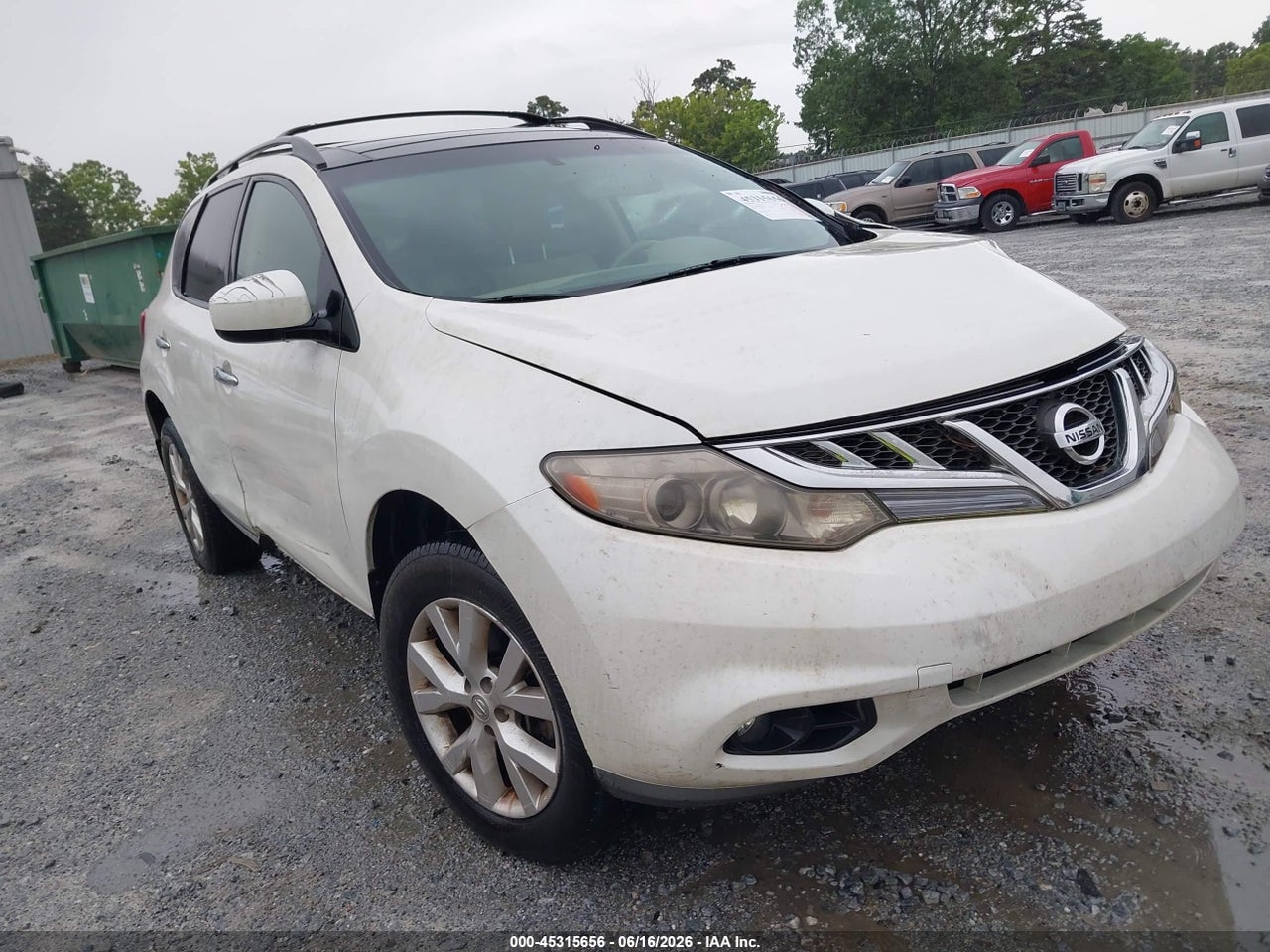 JN8AZ1MU3BW****** · 2011 NISSAN MURANO SV