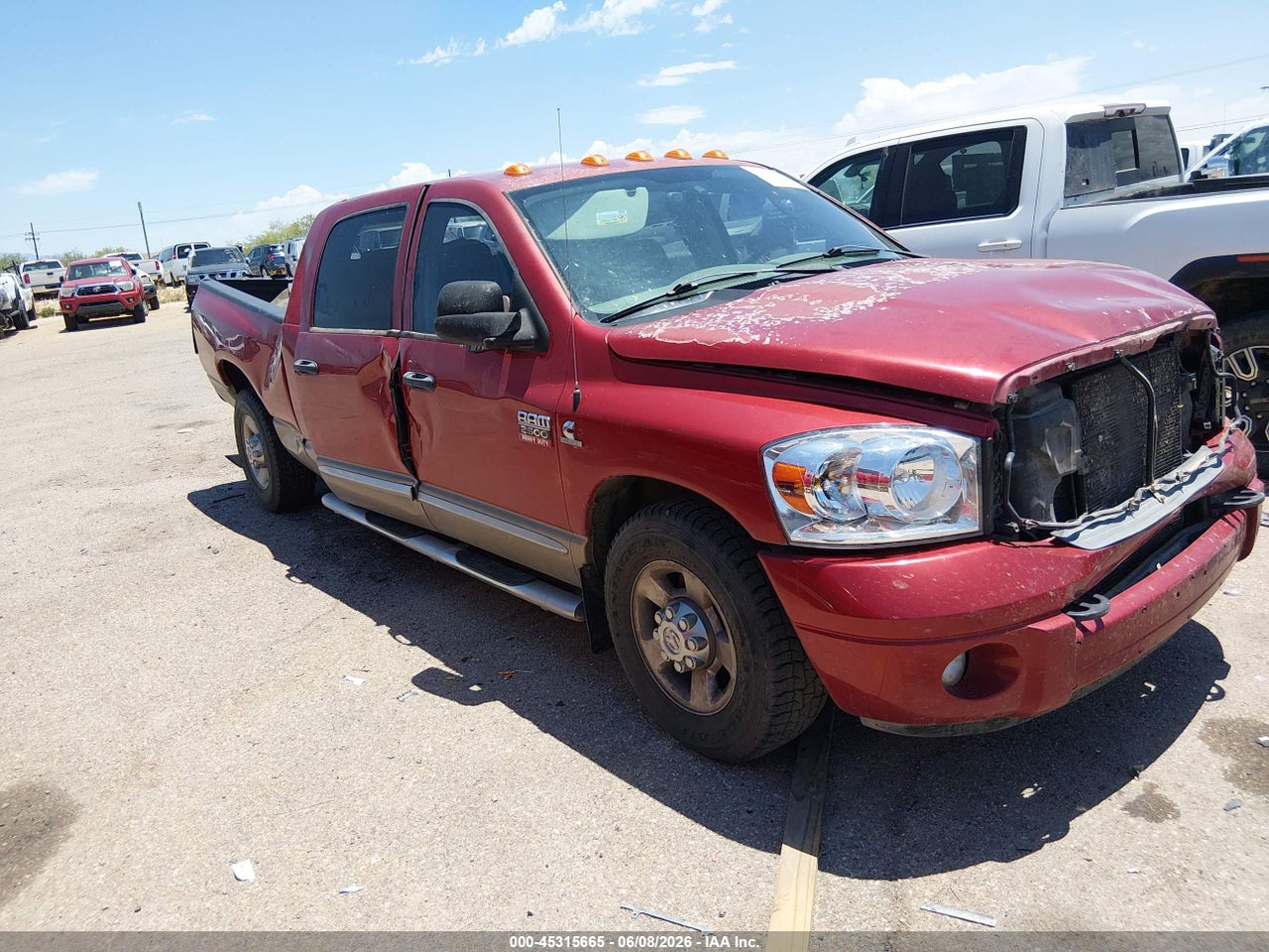 3D3KR29A28G****** · 2008 DODGE RAM 2500 LARAMIE