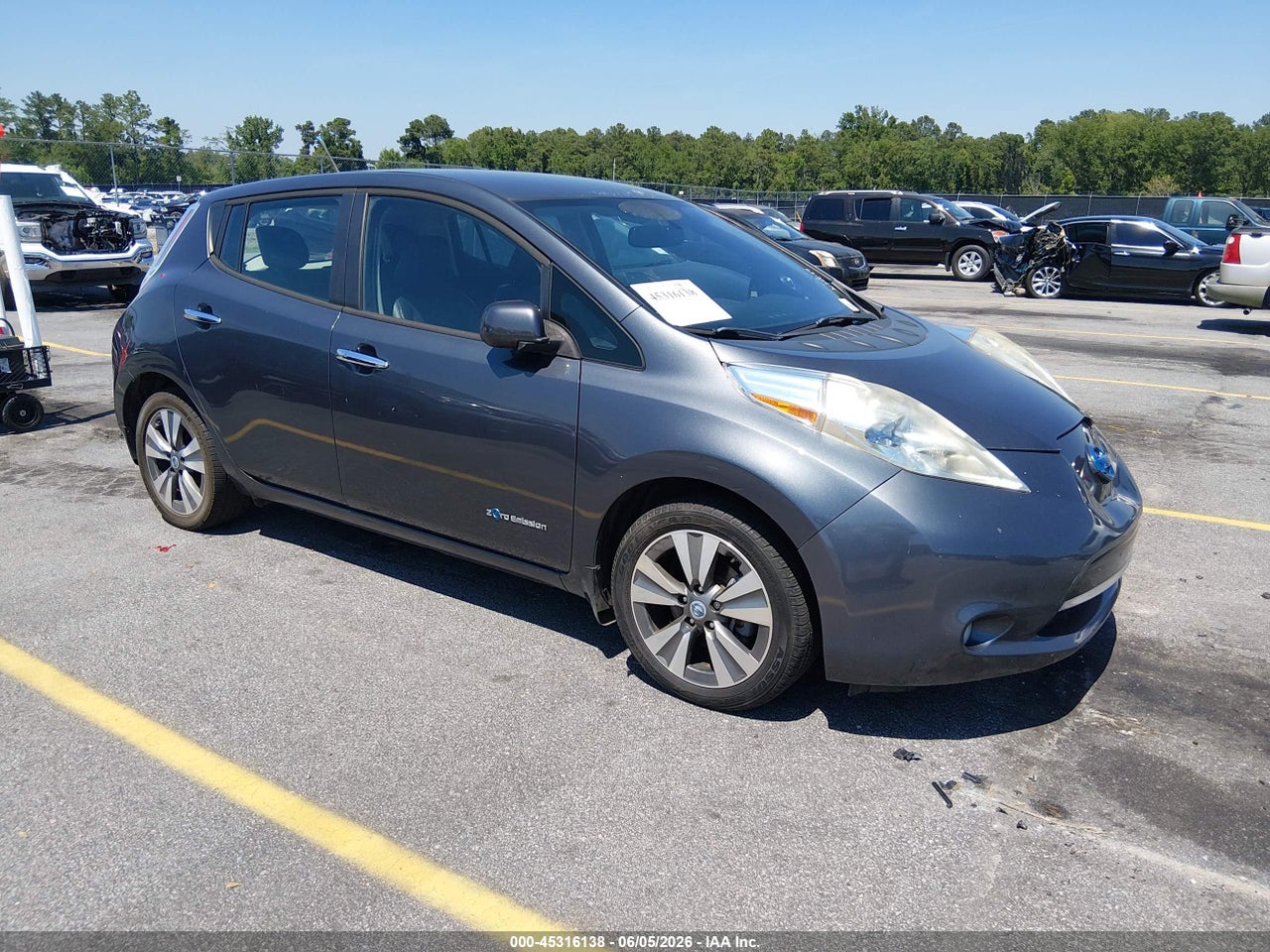 1N4AZ0CP8DC****** · 2013 NISSAN LEAF SL