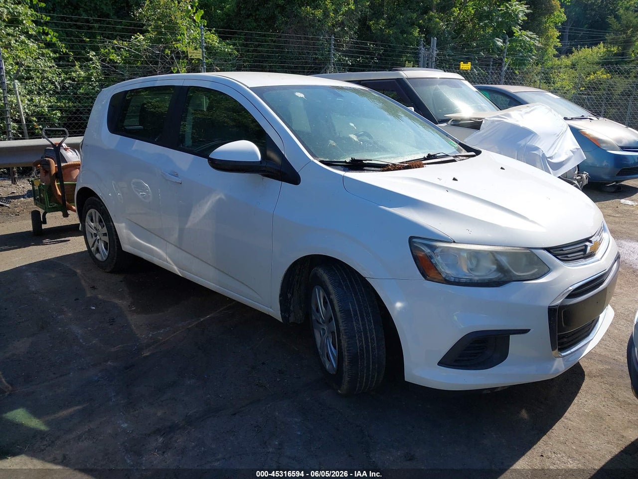 1G1JG6SH0H4****** · 2017 CHEVROLET SONIC LT AUTO
