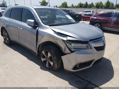 2016 ACURA MDX ACURAWATCH PLUS PACKAGE