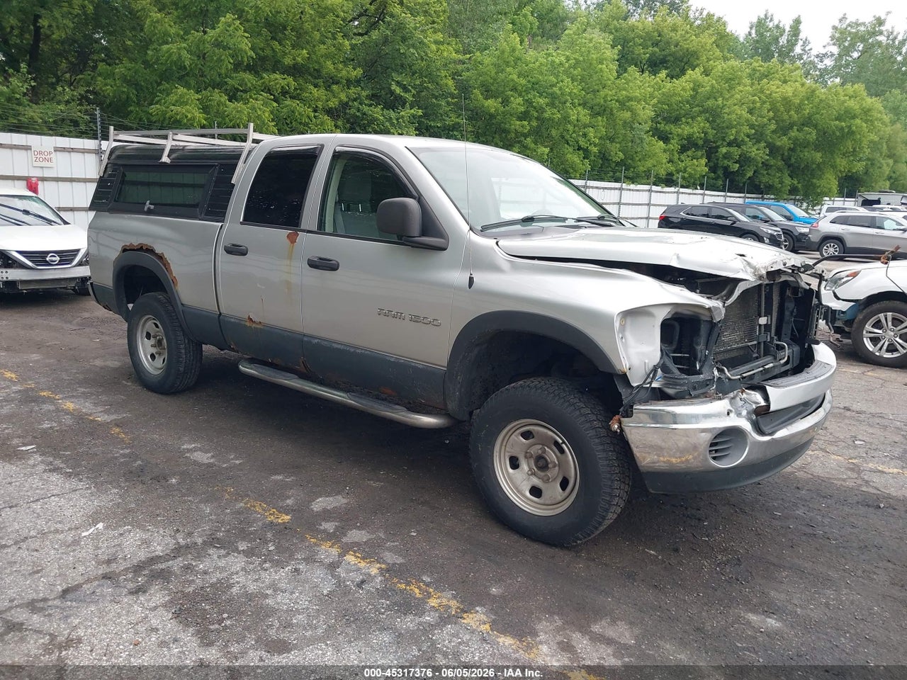 1D7HU18N66S****** · 2006 DODGE RAM 1500 SLT/TRX4 OFF ROAD/SPORT