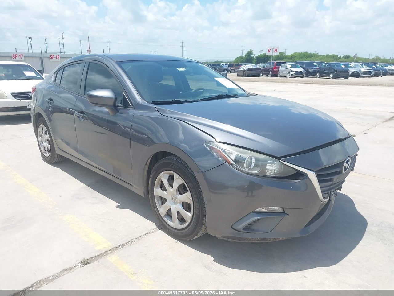 3MZBM1U75FM****** · 2015 MAZDA MAZDA3 I SPORT