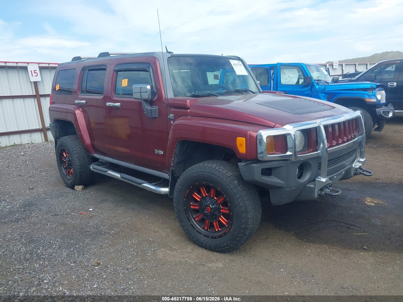 5GTDN13E678****** · 2007 HUMMER H3 SUV
