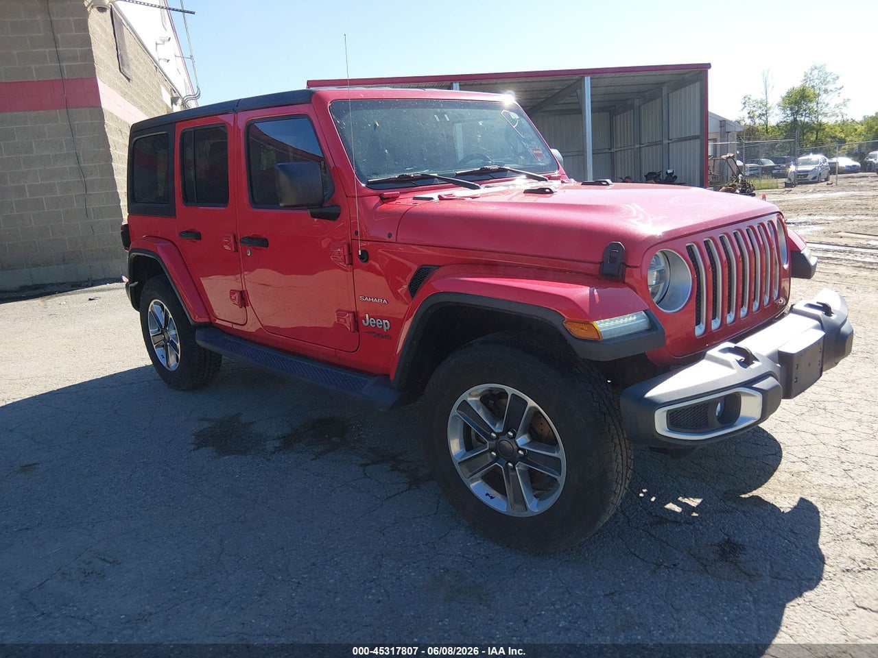 1C4HJXEG6KW****** · 2019 JEEP WRANGLER UNLIMITED SAHARA 4X4