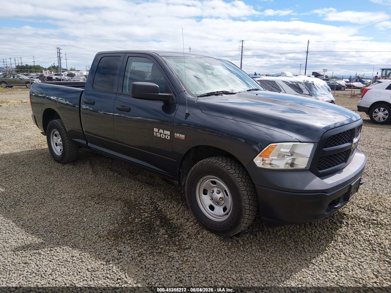 1C6RR7FT5JS****** · 2018 RAM 1500 TRADESMAN  4X4 6'4 BOX