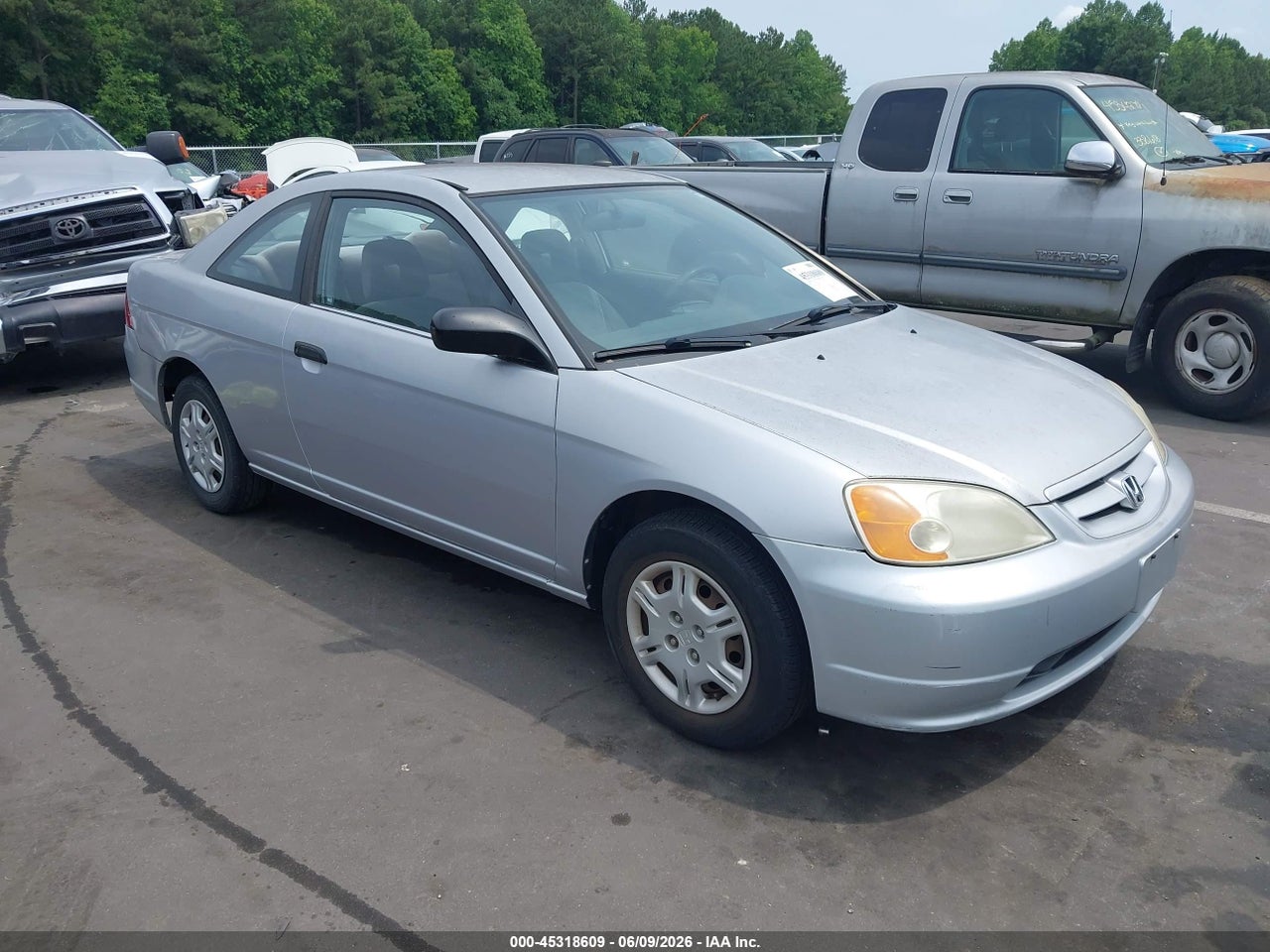 1HGEM212X1L****** · 2001 HONDA CIVIC DX