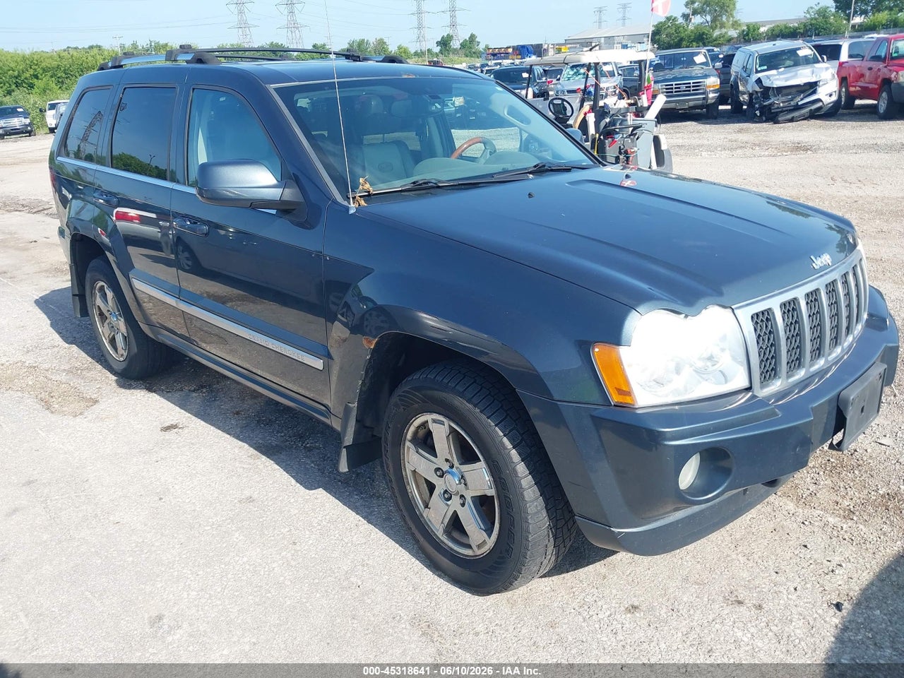 1J8HR68237C****** · 2007 JEEP GRAND CHEROKEE OVERLAND