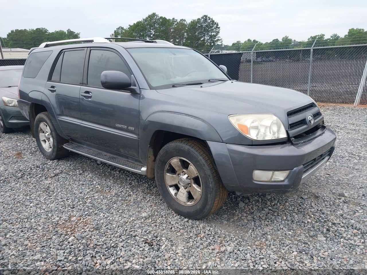 JTEBU17R940****** · 2004 TOYOTA 4RUNNER LIMITED V6