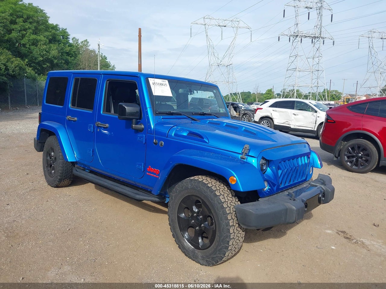 1C4BJWEG5FL****** · 2015 JEEP WRANGLER UNLIMITED ALTITUDE