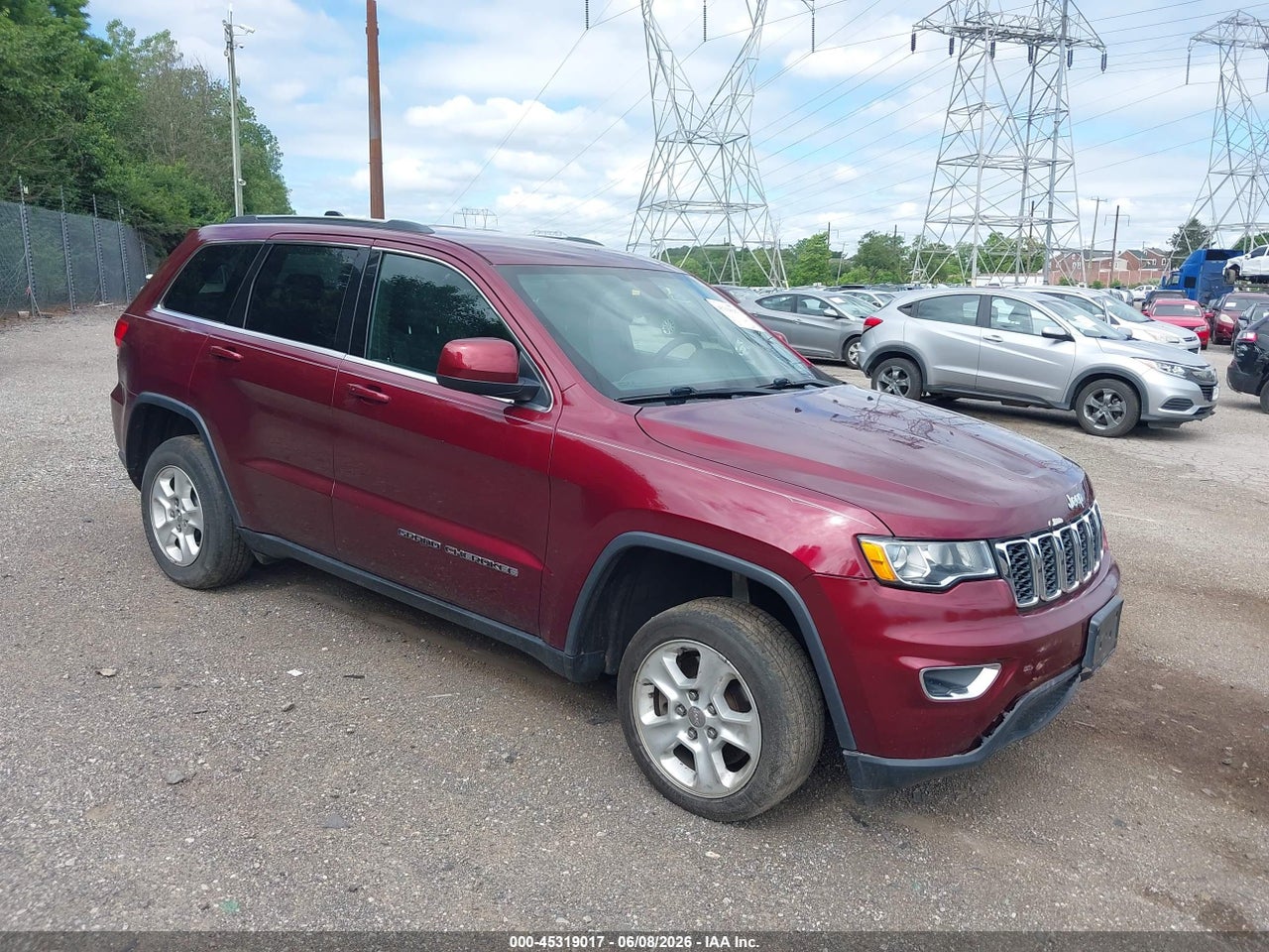 1C4RJFAG4HC****** · 2017 JEEP GRAND CHEROKEE LAREDO 4X4