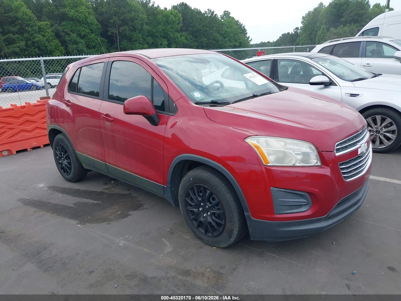 KL7CJKSB3FB****** · 2015 CHEVROLET TRAX LS