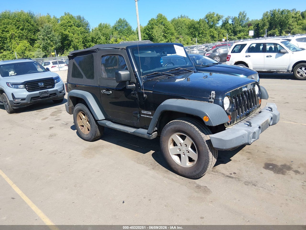 1C4AJWAG0DL****** · 2013 JEEP WRANGLER SPORT
