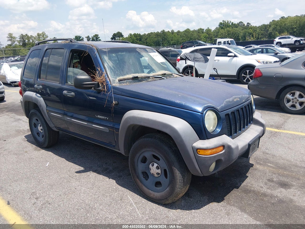1J4GK48K14W****** · 2004 JEEP LIBERTY SPORT