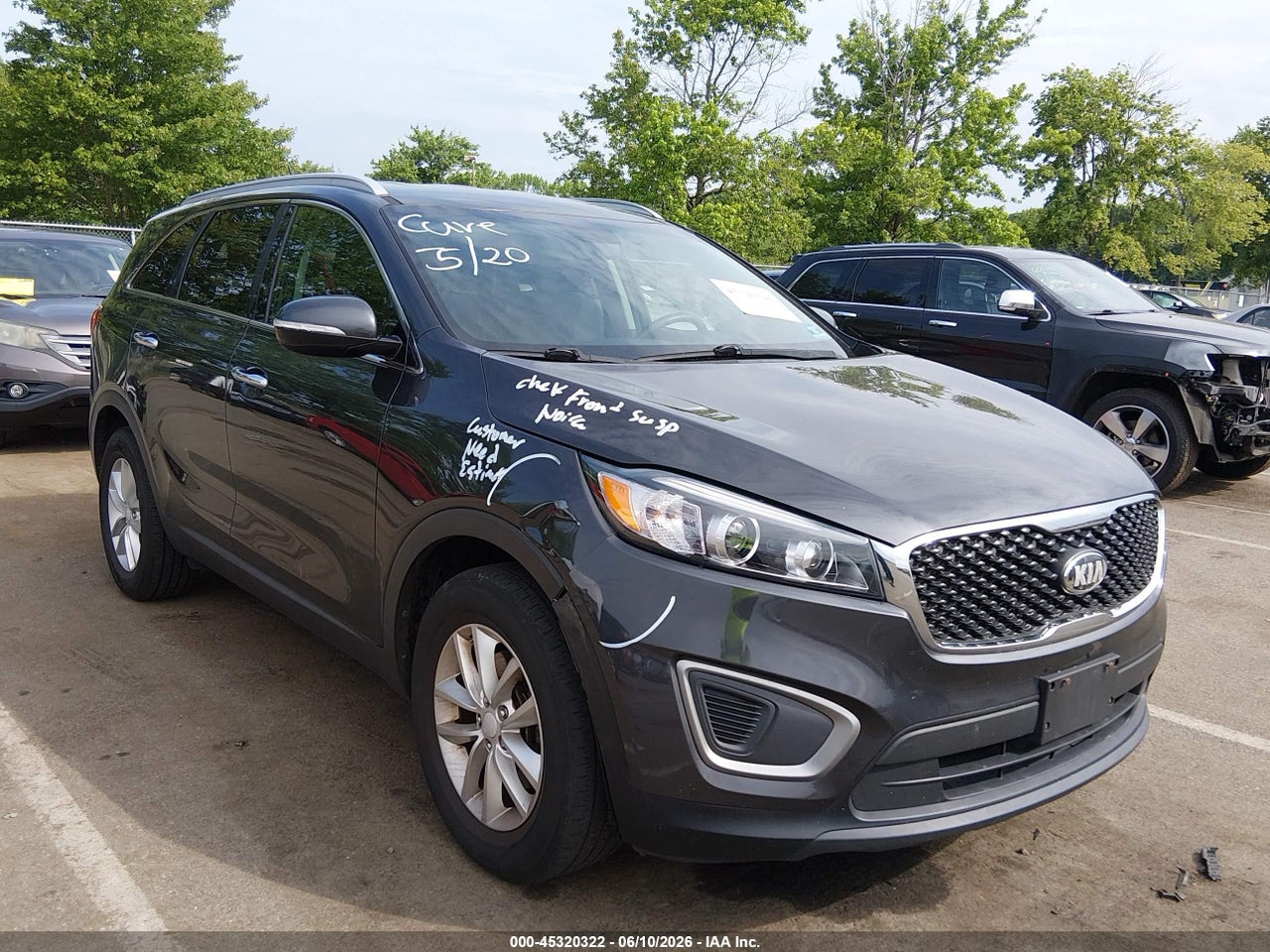 5XYPG4A39GG****** · 2016 KIA SORENTO 2.4L LX