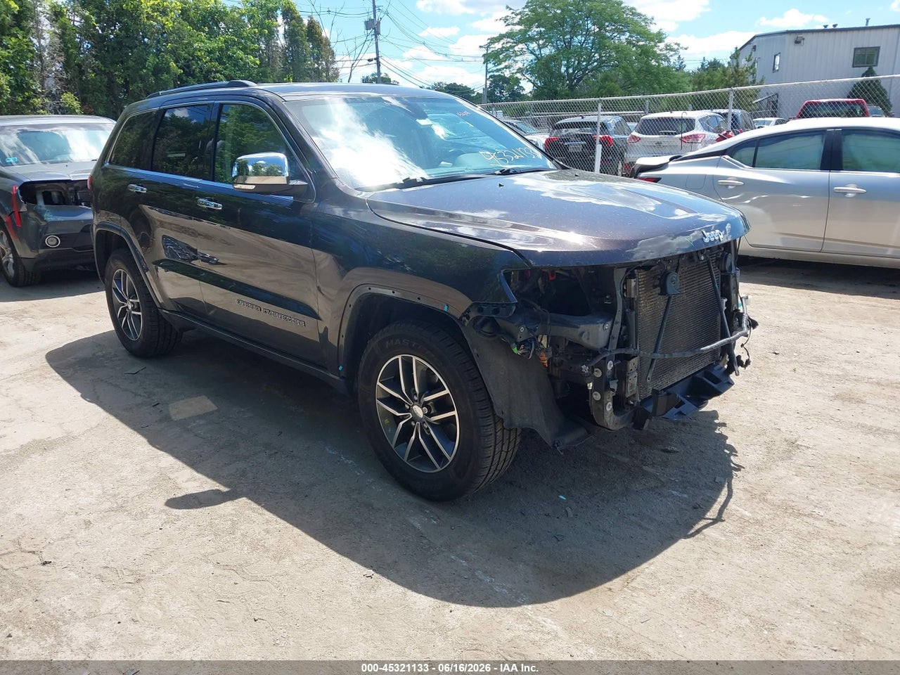 1C4RJFBG5HC****** · 2017 JEEP GRAND CHEROKEE LIMITED 4X4
