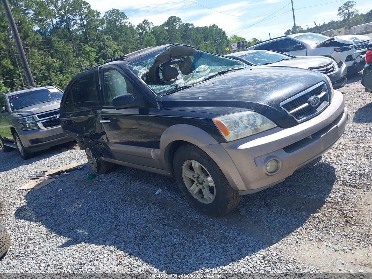 KNDJD733535****** · 2003 KIA SORENTO EX/LX