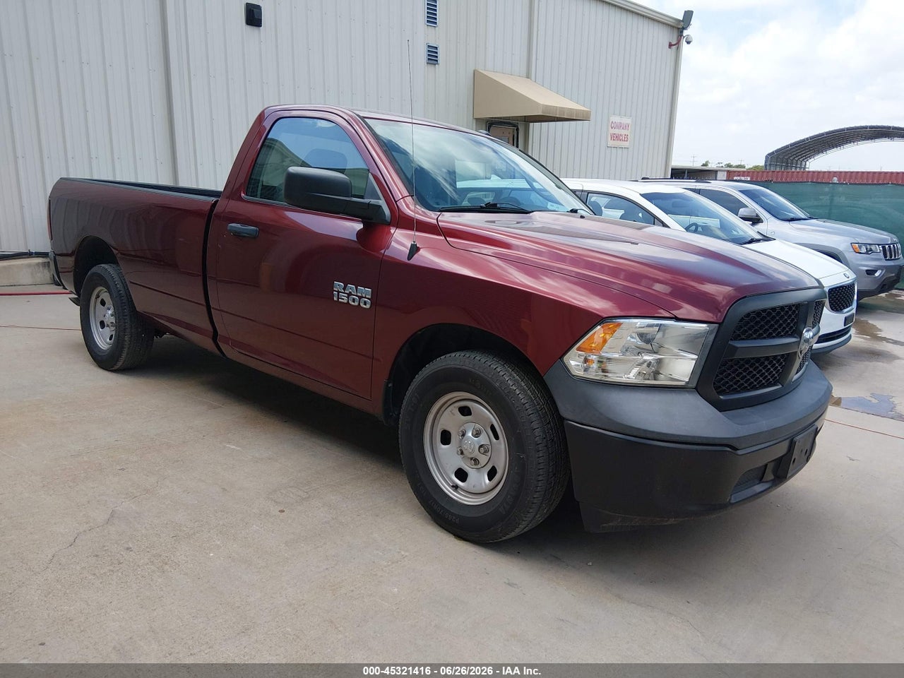 3C6JR6DG3JG****** · 2018 RAM 1500 TRADESMAN  4X2 8' BOX