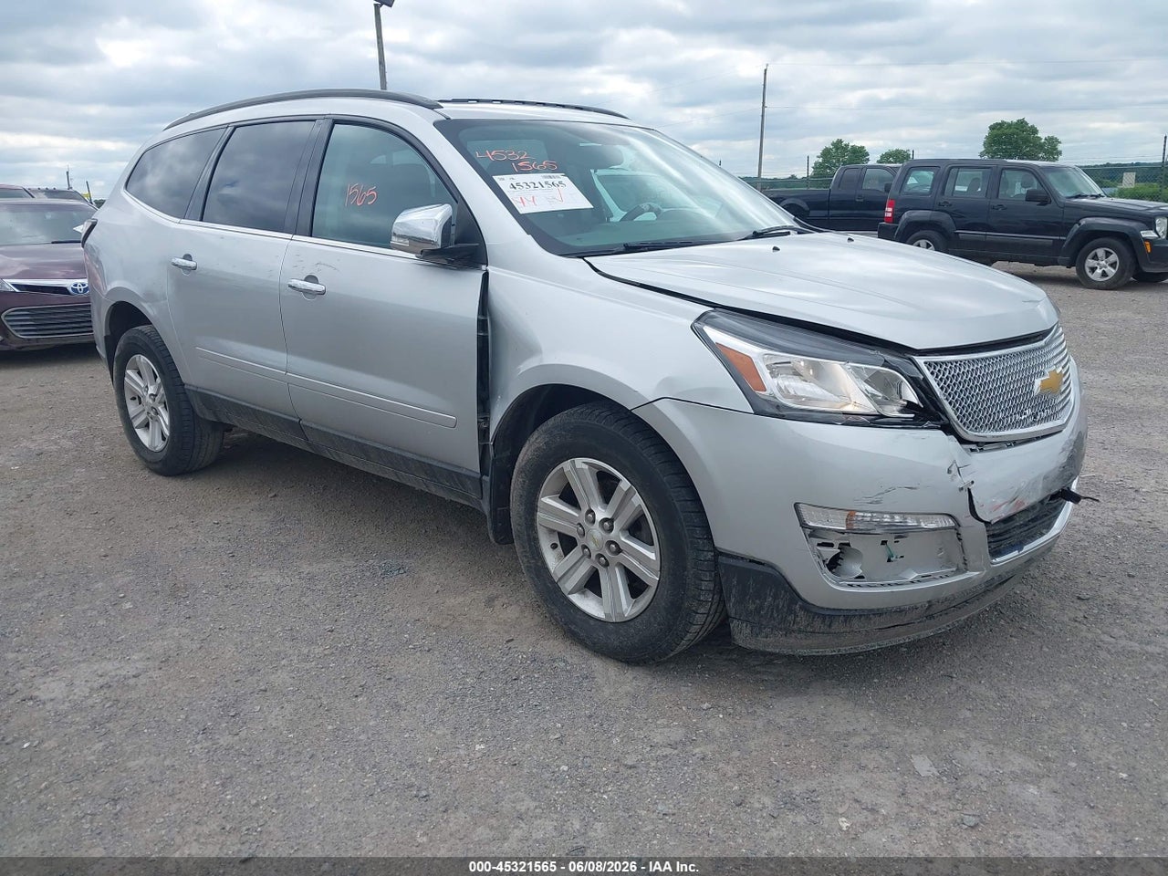 1GNKRGKD7EJ****** · 2014 CHEVROLET TRAVERSE 1LT