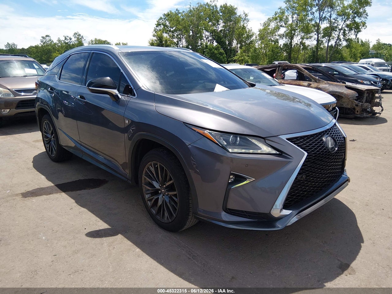 2T2BZMCA2HC****** · 2017 LEXUS RX 350 F SPORT