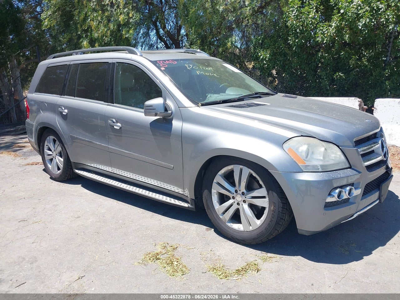 4JGBF7BE1BA****** · 2011 MERCEDES-BENZ GL 450 4MATIC