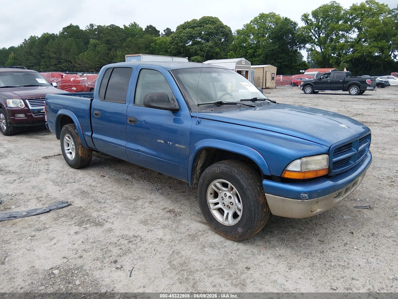 1B7HL38N92S****** · 2002 DODGE DAKOTA SPORT