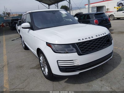 SALGR2RV4KA****** · 2019 LAND ROVER RANGE ROVER 3.0L V6 SUPERCHARGED
