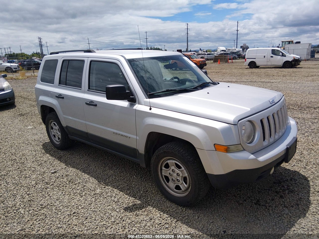 1C4NJPBA0CD****** · 2012 JEEP PATRIOT SPORT