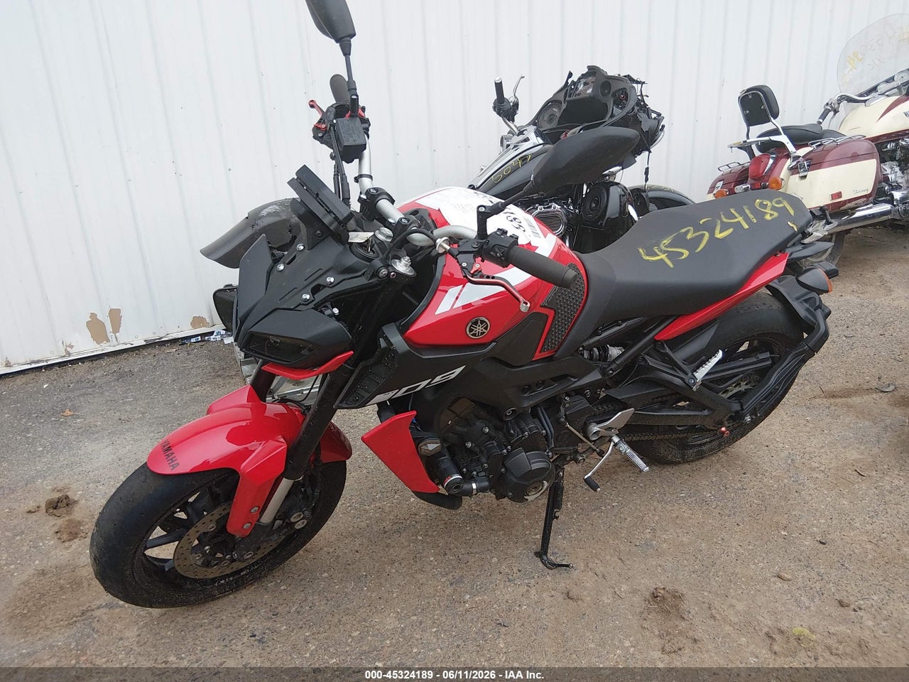 JYARN53E5JA****** · 2018 YAMAHA MT09