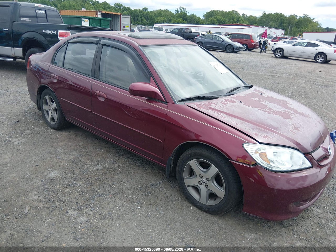 2HGES26744H****** · 2004 HONDA CIVIC EX