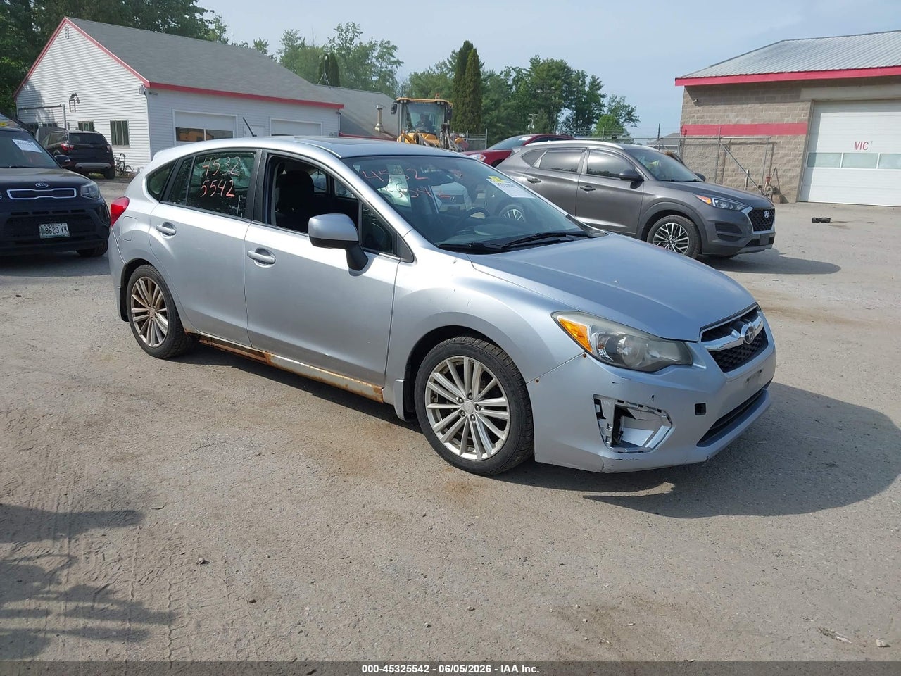 JF1GPAD63CH****** · 2012 SUBARU IMPREZA 2.0I PREMIUM