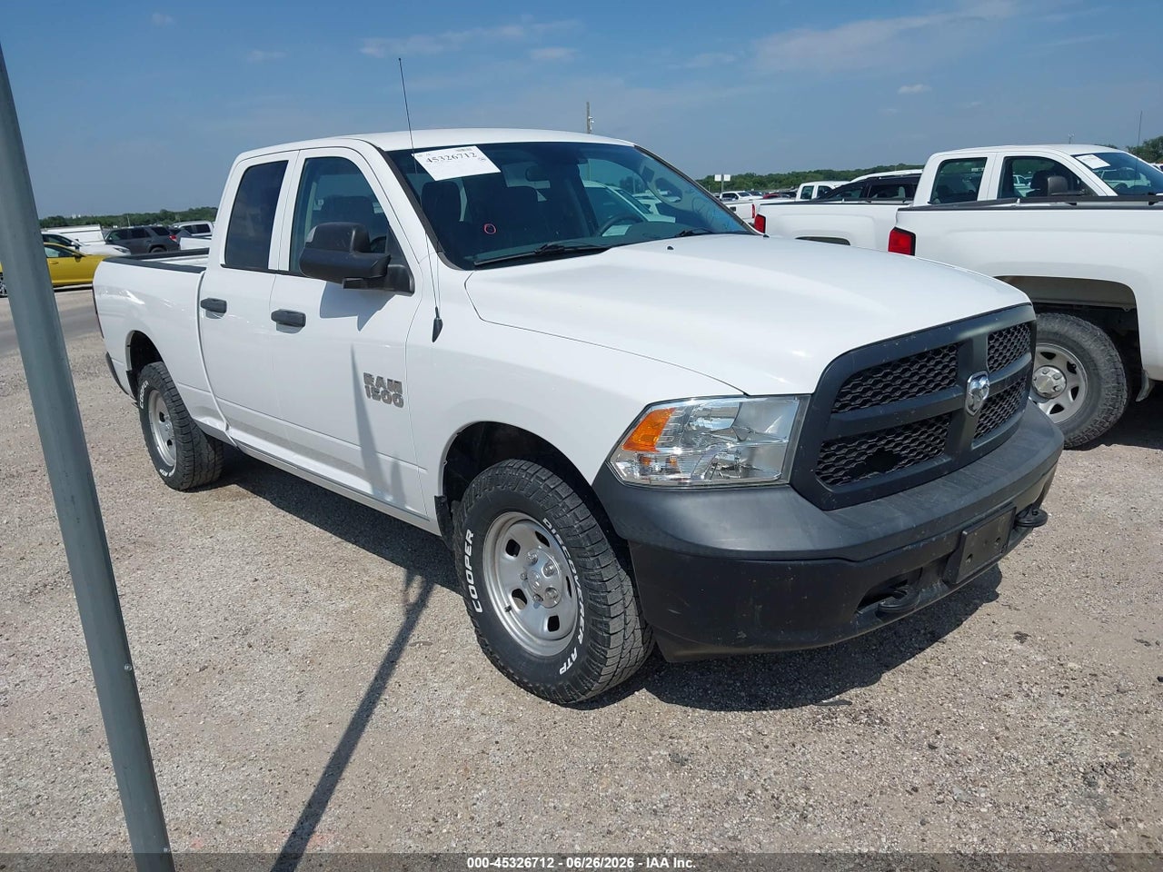 1C6RR7FG7JS****** · 2018 RAM 1500 TRADESMAN  4X4 6'4 BOX