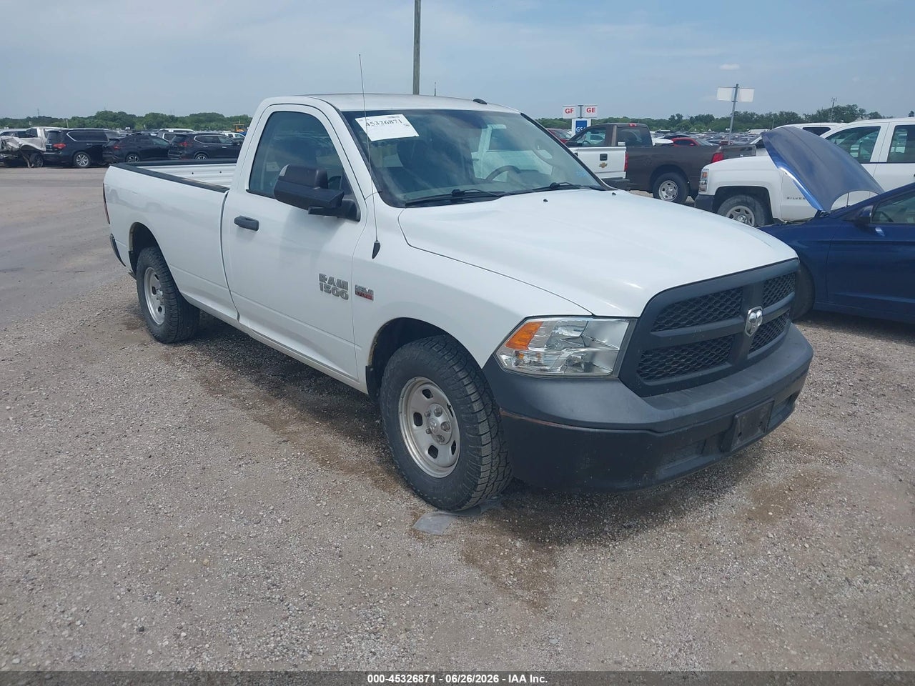 3C6JR6DT9HG****** · 2017 RAM 1500 TRADESMAN  4X2 8' BOX
