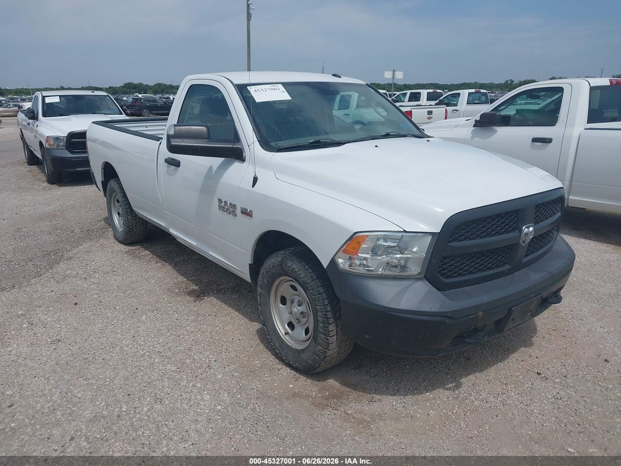 3C6JR7DTXHG****** · 2017 RAM 1500 TRADESMAN  4X4 8' BOX