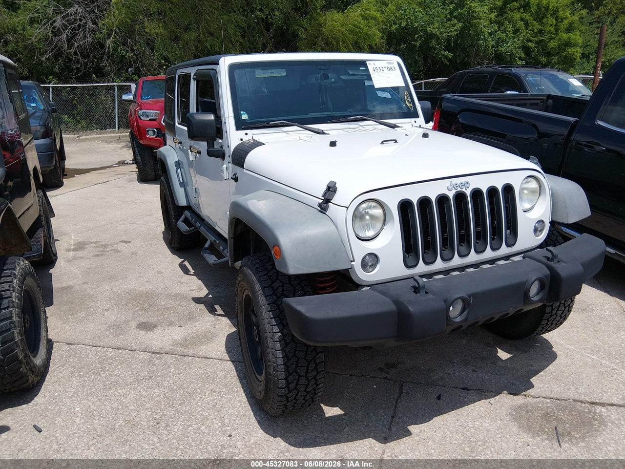 1C4BJWDG9EL****** · 2014 JEEP WRANGLER UNLIMITED SPORT