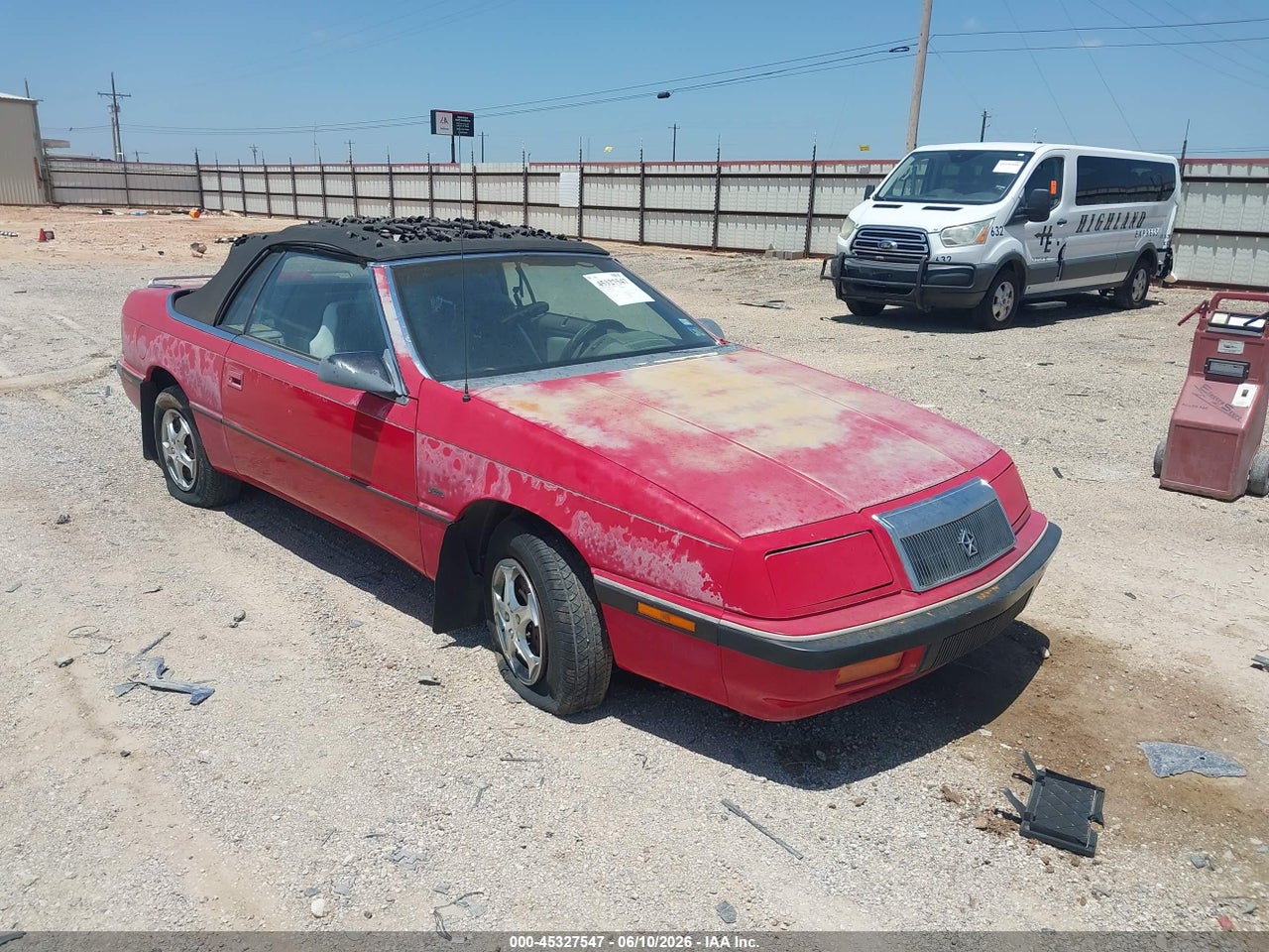 1991 CHRYSLER LEBARON