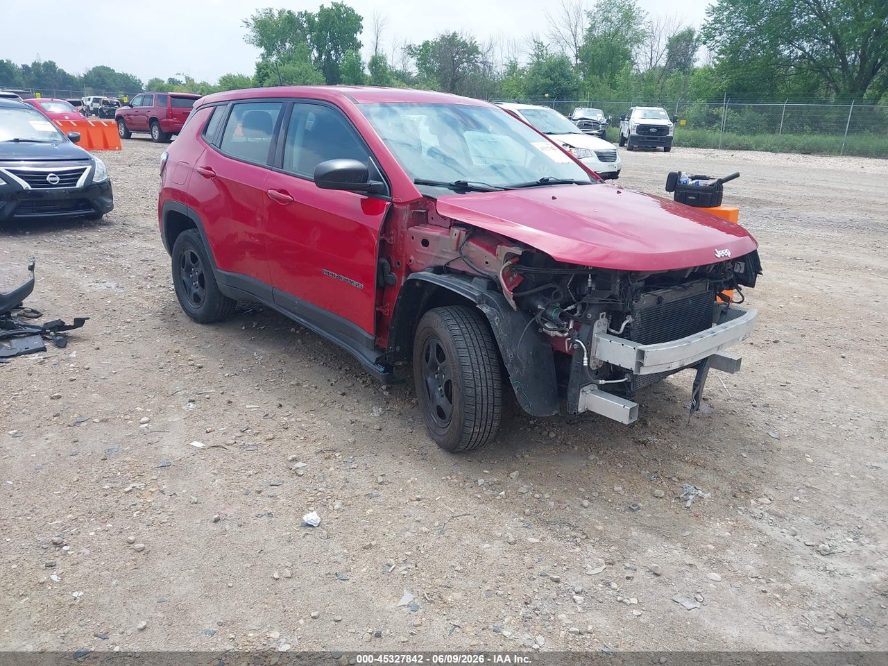 3C4NJDAB4JT****** · 2018 JEEP COMPASS SPORT 4X4