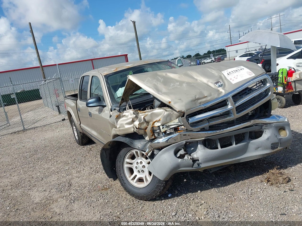 1B7HL48N92S****** · 2002 DODGE DAKOTA SLT