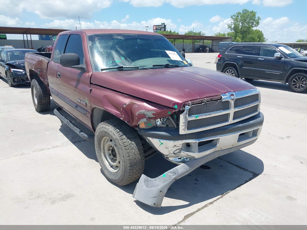 3B7KC23641G****** · 2001 DODGE RAM 2500 ST