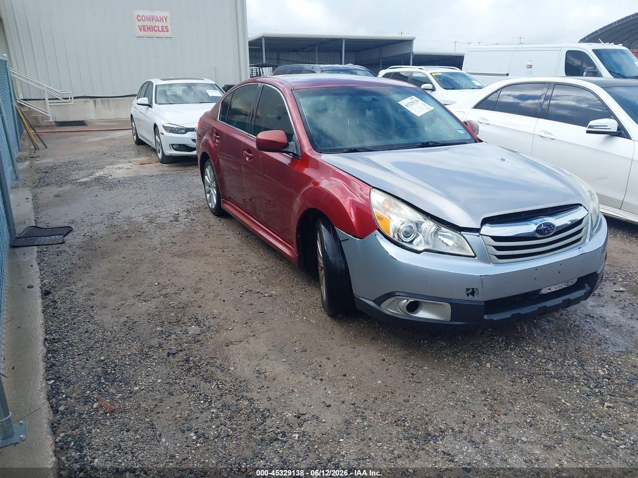 4S3BMBL64A3****** · 2010 SUBARU LEGACY 2.5I LIMITED